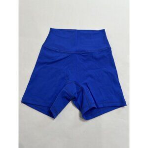 Monday Swimwear Blue Bike Shorts